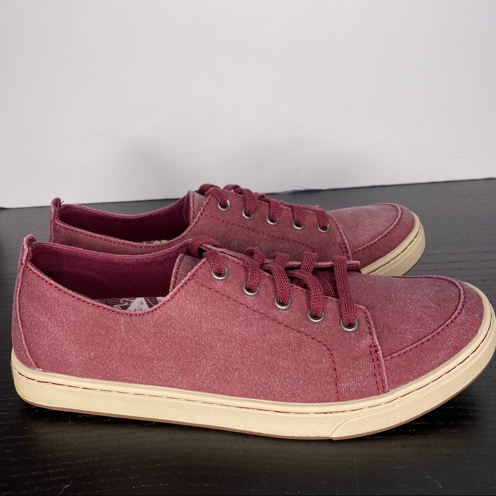 LL Bean Campside Burgundy Oxford shoes Maroon 8
